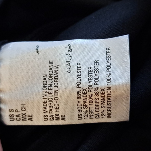 Ideology Flex Stretch Black/Coral Workout Capri's. Size Small NWT - Picture 9 of 10